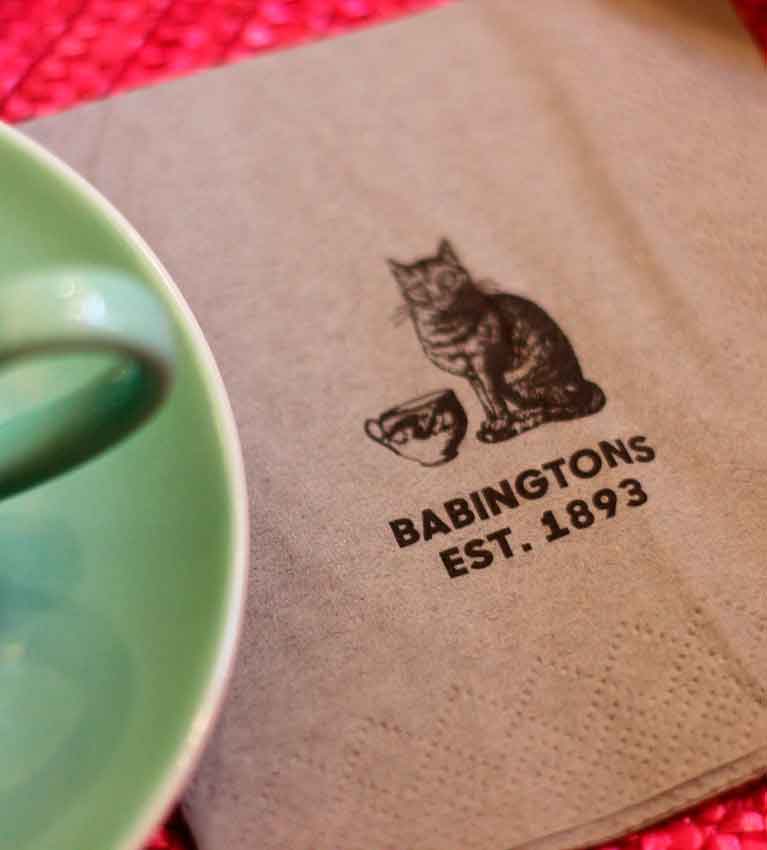 Чай Babingtons доступен по всему миру